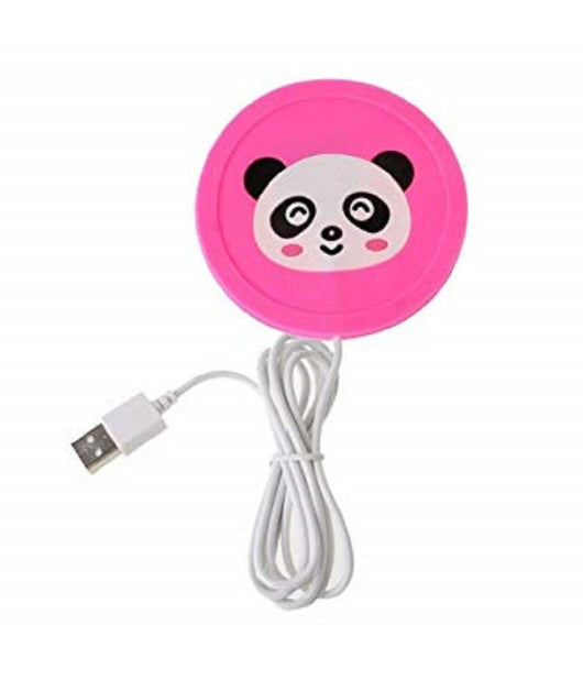 Scaldatazza Bicchiere Cartoon Silicone Panda Usb Elettrico Scalda Sottobicchiere         