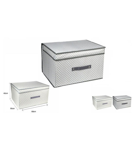 Scatola Box Salvaspazio Portatutto Contenitore Armadi Organizer 60x50x40cm 53030         