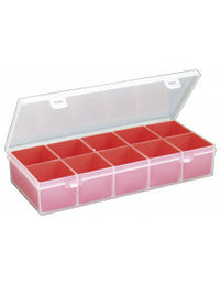 Scatola organizer portaminuteria con 10 vaschette estraibili - Modello Class 12