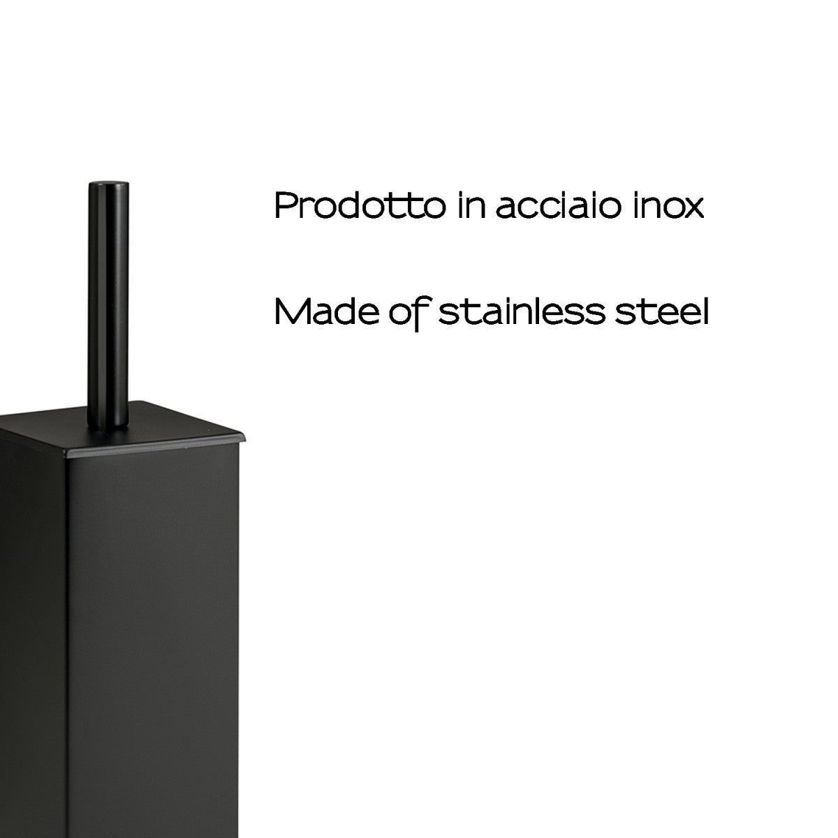 Scopino da muro perseo nero matt | eleganza e minimalismo