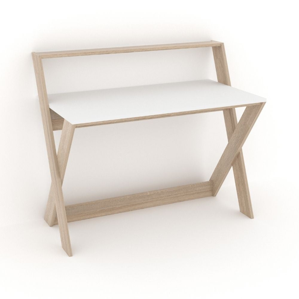 Scrivania stile scandinavo Alixus 113x59 cm TM191401