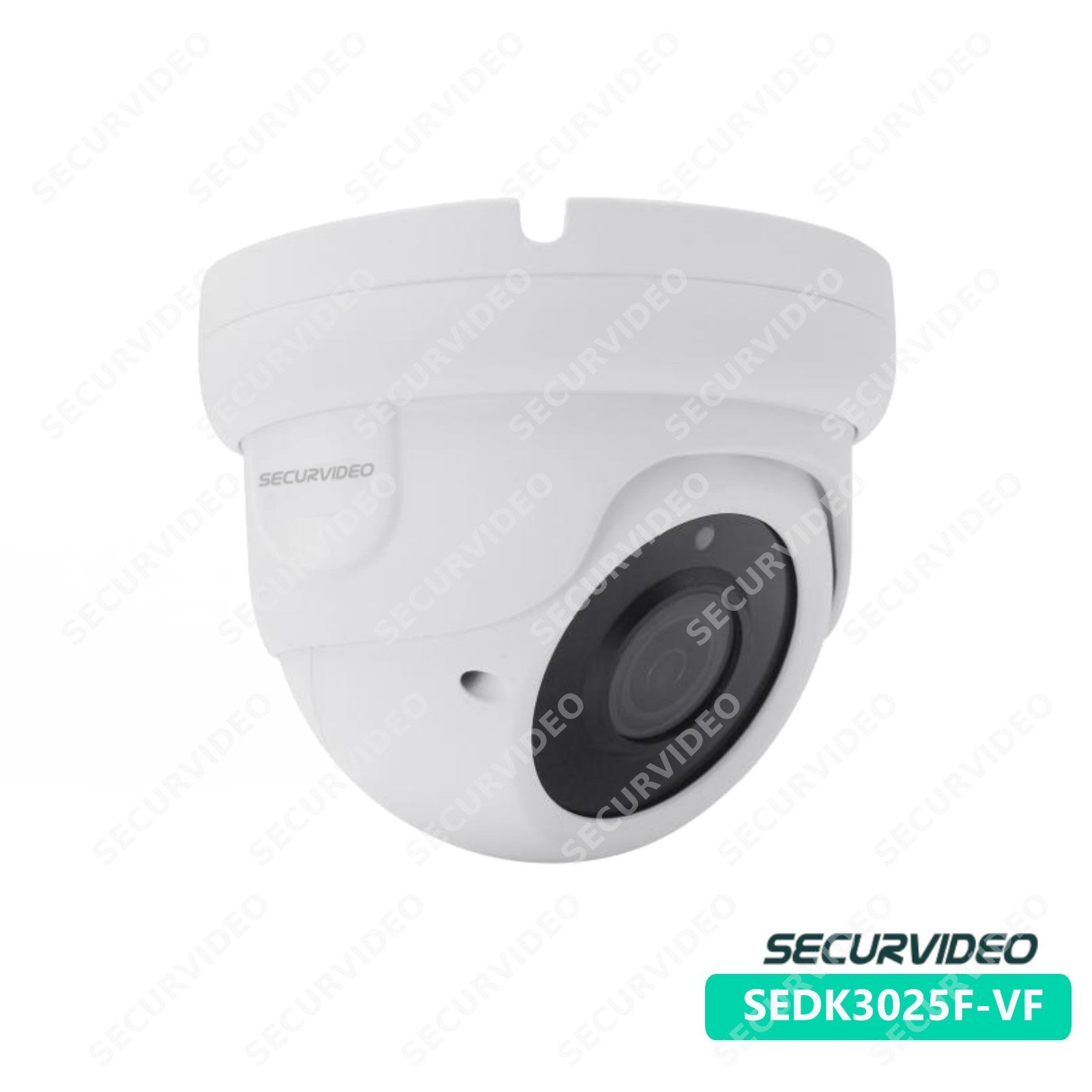 Telecamera Turret Dome 5Mp 2Mp Ahd Cvi Tvi Varifocal 2.8-12mm 4in1 Ir 30m IP67 - Securvideo