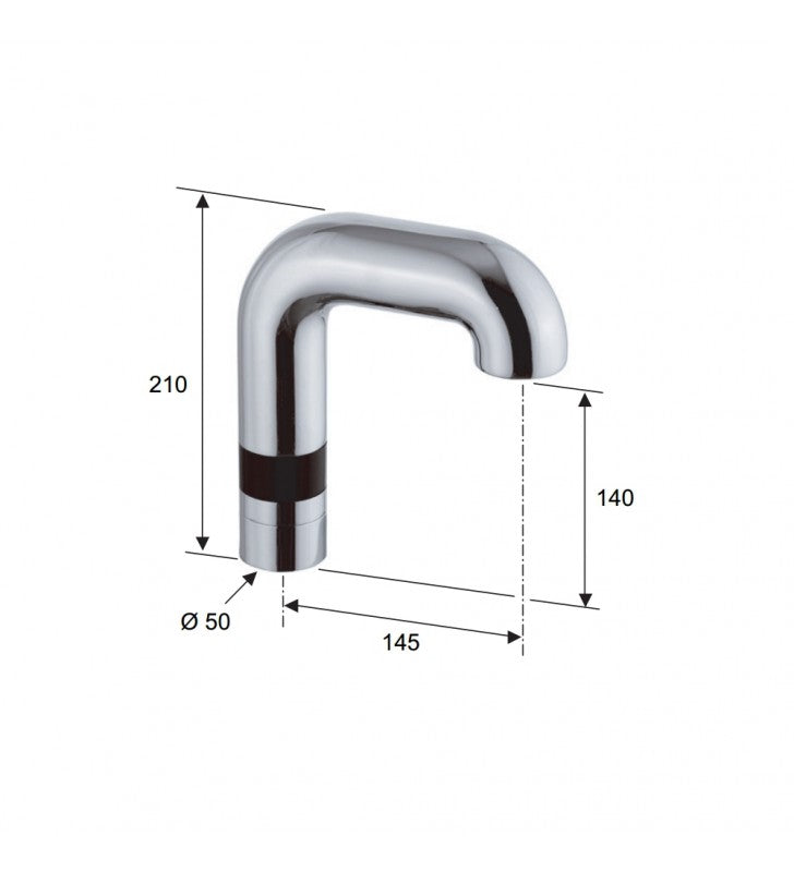 Remer sensor rubinetto miscelatore elettronico con luce a led cod 75746