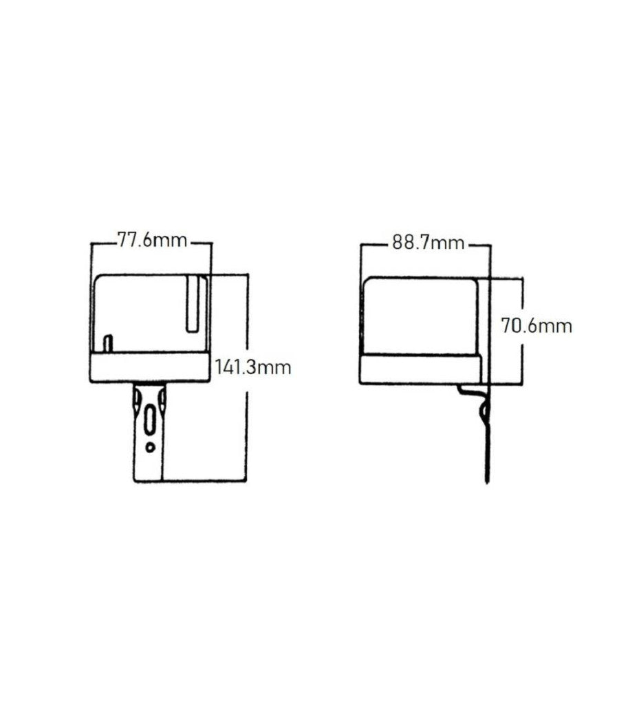 Sensore Di Luce Luminosita' Crepuscolare Fotoelettrico 25a Ip44 Bianco Ycc1007         