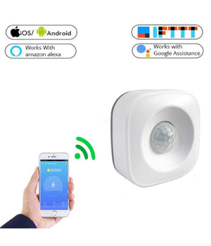 Sensore Pir Wifi Smart Motion Infrarosso Wireless Rilevatore Movimento X Allarme         