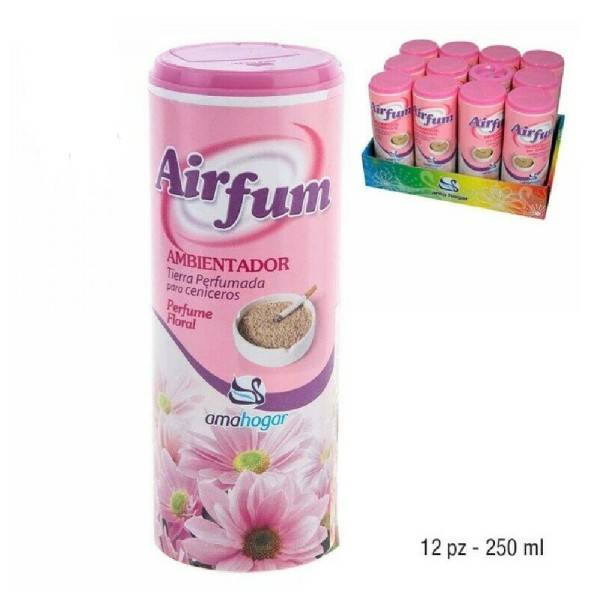 Trade Shop - Set 12 Pezzi Deodorante Sabbia Profumata Per Posacenere Fragranza Floreale         