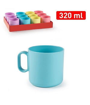 Set 2 Pezzi Tazza Latte Dino Sweet Tazzoni Da 320ml In Plastica Colorata 12192j9         