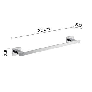 Set 2 portasalviette di GEDY linea Atena cromato - Gedy