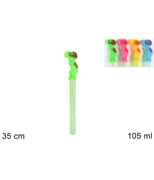 Set 2 Pz Bolle Di Sapone Spada 105 Ml Dinosauro Gioco Divertimento Bambini 35 Cm         