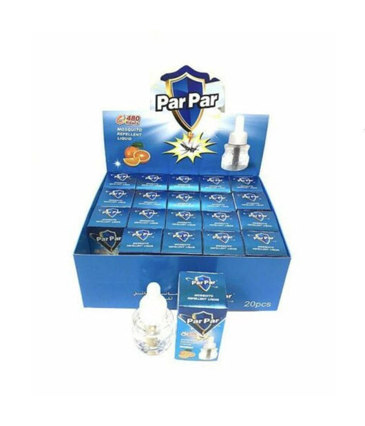 Set 20 Pz Ricarica Vaporizzatore Elettrico 50 Ml Liquido Anti Zanzare Arancia         