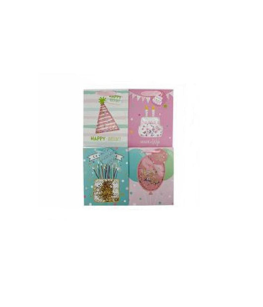 Set 3 Pz. Buste Busta Da Regalo 30x42x12cm 65911 Varie Fantasie Compleanno Festa         