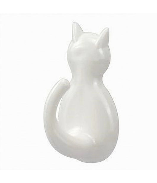 Set 3 Pz Ganci A Forma Di Gatto Bianchi Adesivi Per Cucina Bagno Da Parete 79346         