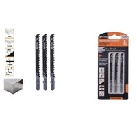 Trade Shop - Set 3 Pz Lame Per Seghetto Alternativo T144d Hcs Lama Ricambi Per Metallo 90189         