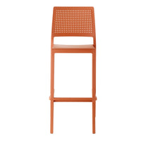 SET 4 SGABELLI EMI TECNOPOLIMERO HT 75CM SCAB DESIGN - Terracotta 73