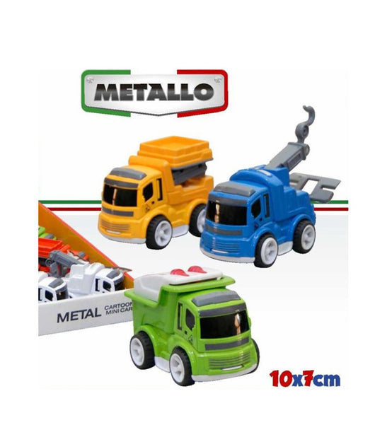 Macchinina Con Frizione Giocattolo Educativo Bambini Camion Con Retro Carica         