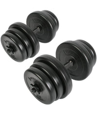 Set Di Manubri Componibili Pesi Regolabili Fitness Palestra Dumbbell 10 Kg Total         