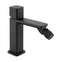 Set di rubinetti lavabo bidet e doccia in ottone nero opaco Lotus