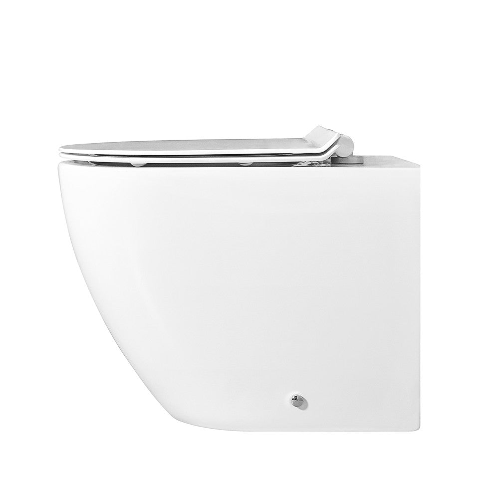 Sanitari Filomuro Rimless Serie Tokyo wc senza brida + bidet + copriwc rallentato