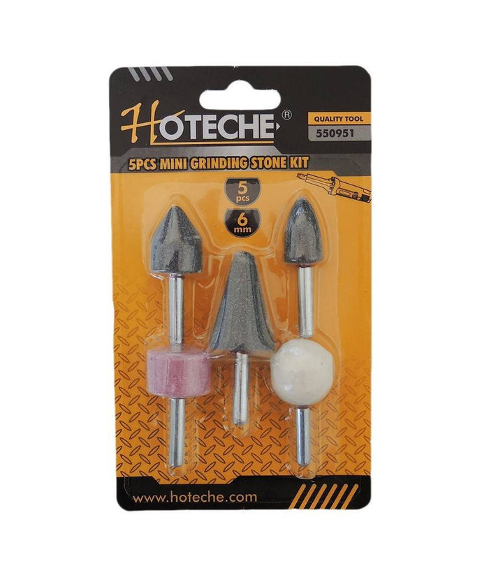 Set Frese Per Mini Trapano Dremel Dremmel 5 Pezzi Da 6mm Abrasive         