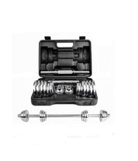 Set Maniglie Manubri Dumbbell Bilanciere 30kg Regolabile Body Building Palestra         