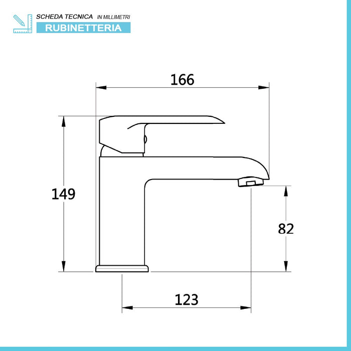 Set miscelatori lavabo bidet e doccia incasso cromati serie Dalila piletta inclusa