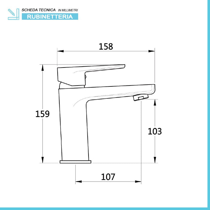 Set miscelatori lavabo bidet e doccia incasso cromati serie Erika piletta inclusa