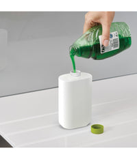 Set Organizer Per Lavello Dispenser Di Sapone Liquido + Bottiglia + Contenitore         