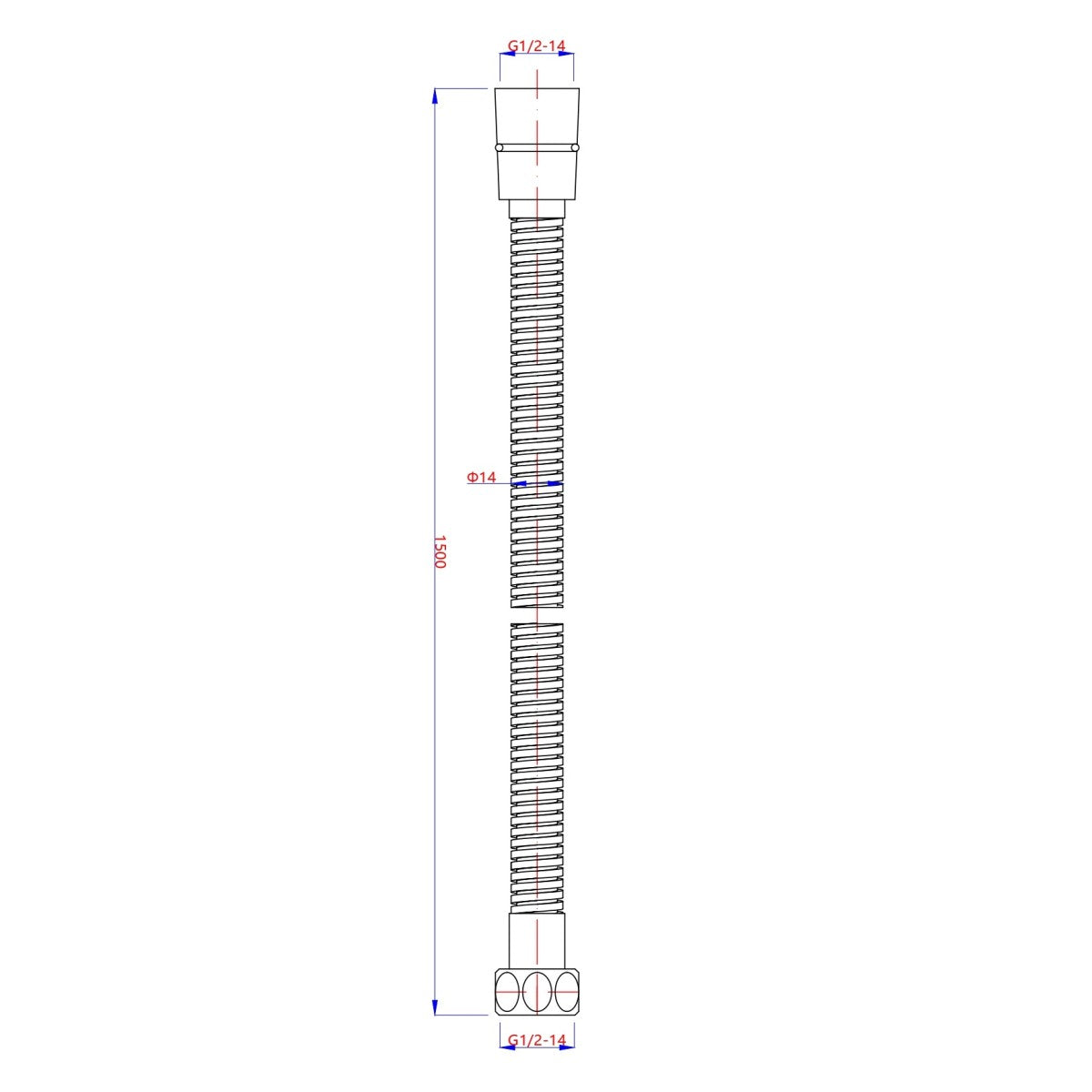 Set saliscendi acciaio inox satinato essential