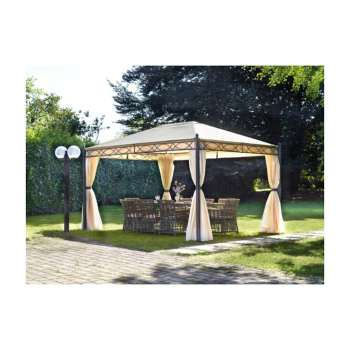 Set tende laterali MOIA di ricambio gazebo rettangolare 3 x 4 m