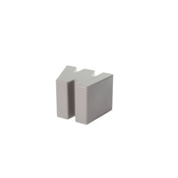 Sgabello Double U - GRIGIO CHIARO