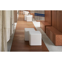 Sgabello Soft Cubo - BIANCO