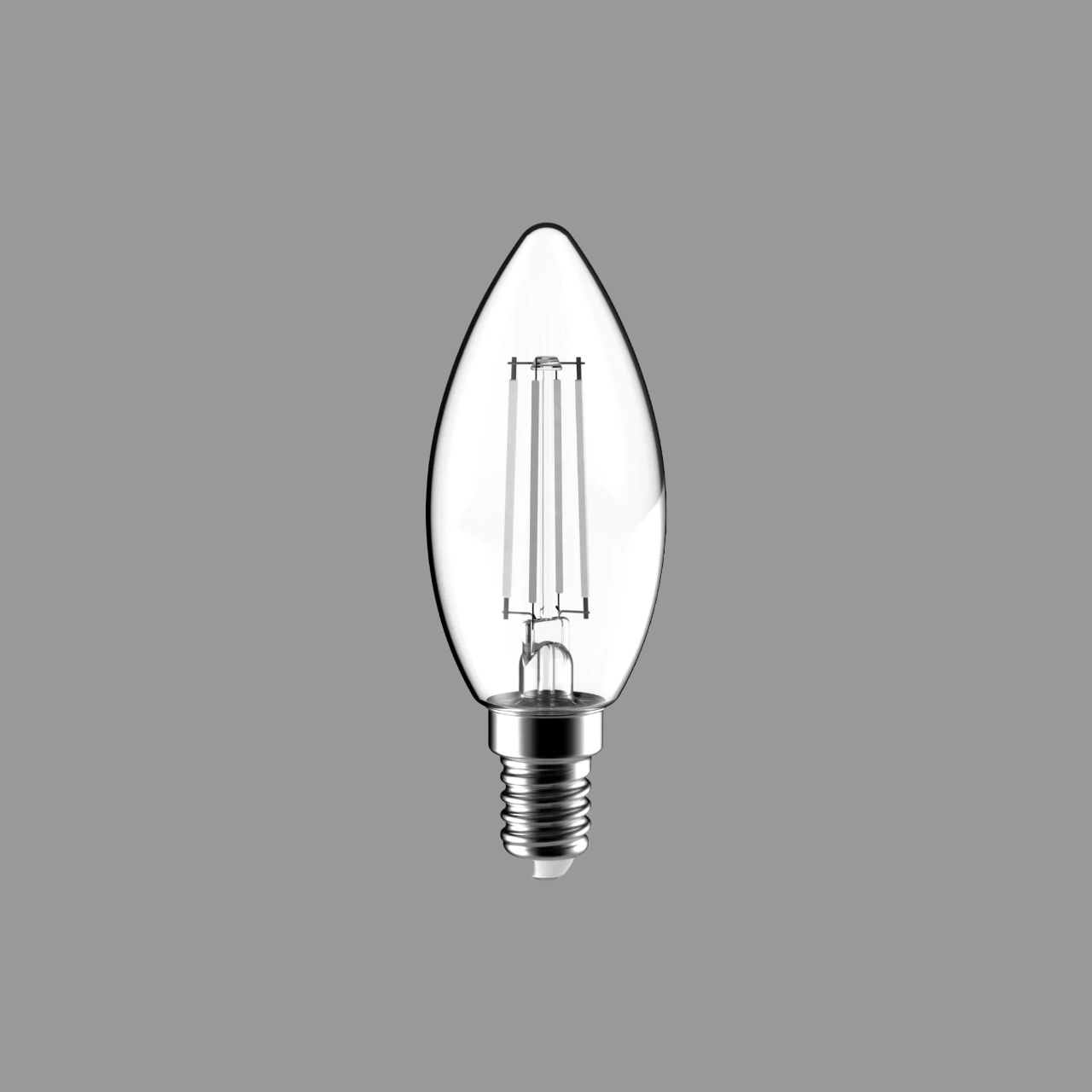 Lampadina Led Filament White Oliva 4,5W 470lm 2700K dim