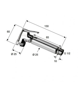 Miscelatore incasso per shut-off tondo cod 75783