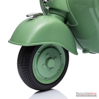 Moto Elettrica per Bambini Vespa Sidecar Small 6V colore Verde