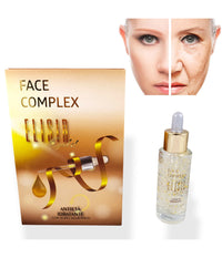 Siero Viso Face Complex Elisir Gold Antieta' Idratante Con Acido Ialuronico         