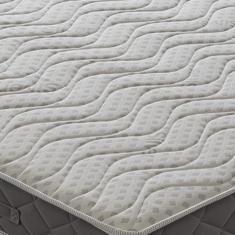 Materasso Piazza e Mezza 140x190 in Memory Foam  11 zone di comfort  Rivestimento Silver Safe   