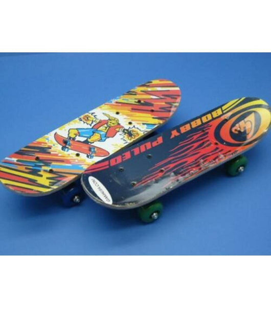 Skateboard Skate In Legno Varie Fantasie Colorato Bambini Ragazzi 71cm         