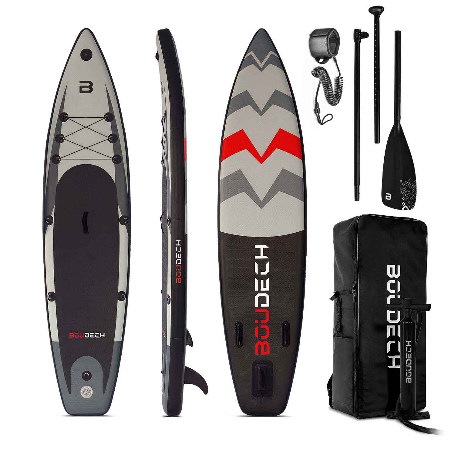 Stand Up Paddle Board Race Slater Tech - Tavola da SUP gonfiabile 315X70X15 cm con pagaia regolabile, cavigliera, gonfiatore, kit riparazione borsa trasporto idonea SUP agonistico. Peso Max 140kg