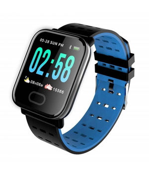 Smart Watch A6 Bracciale Pressione Sanguigna Frequenza Cardiaca Monitor Fitness         