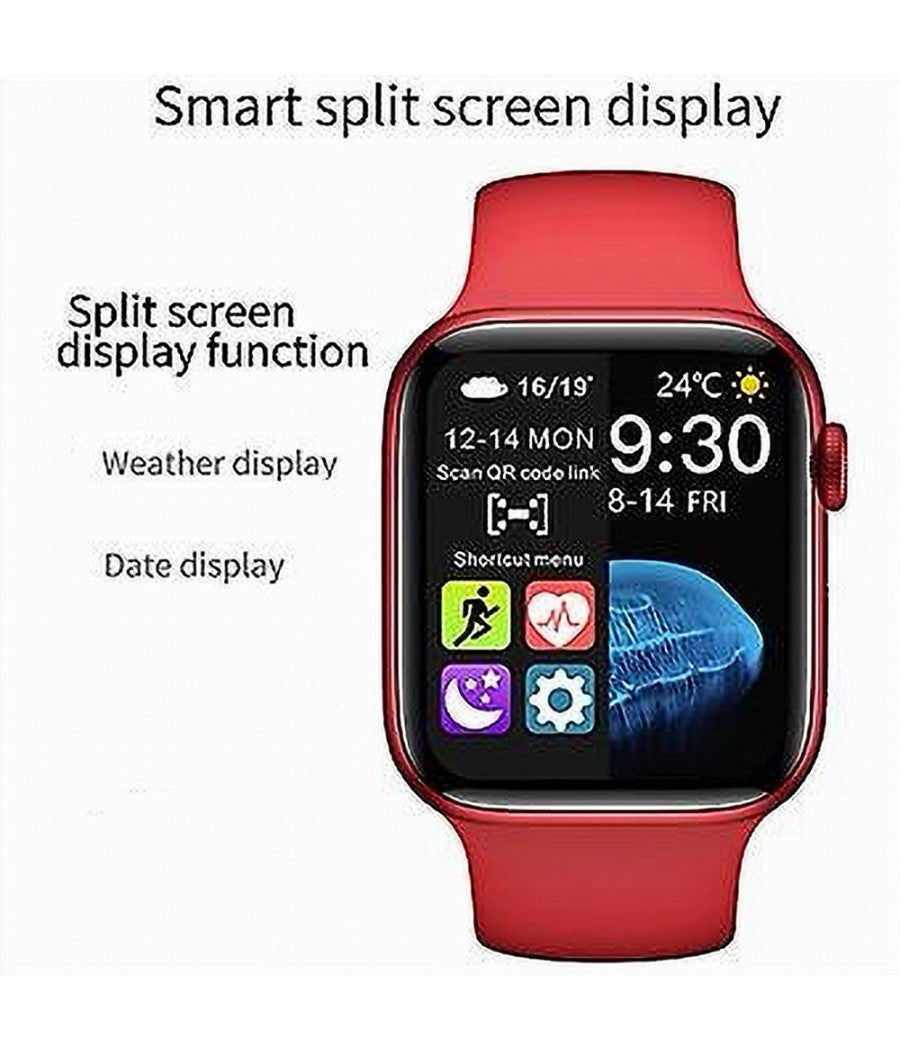 Smartwatch Hw22 Impermeabile Ip67 Rilevamento Temperatura Corporea Bluetooth Touch         