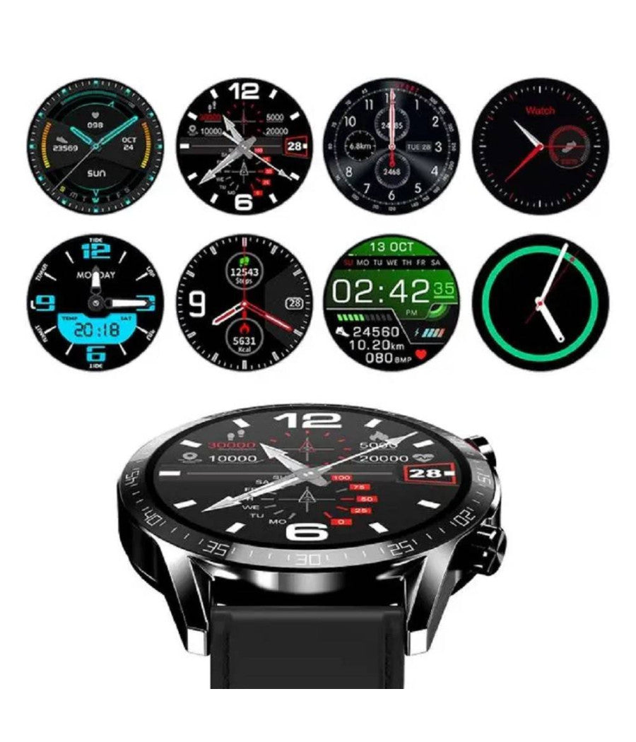 Smartwatch Orologio Intelligente Bluetooth Cinturino Pelle Smart Sport Fitness Gt05         