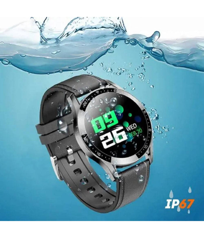 Smartwatch Orologio Intelligente Bluetooth Cinturino Pelle Smart Sport Fitness Gt05         