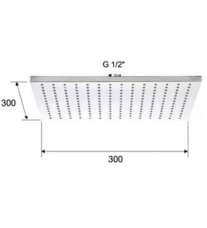 Soffione doccia con getto a cascata cod 75997