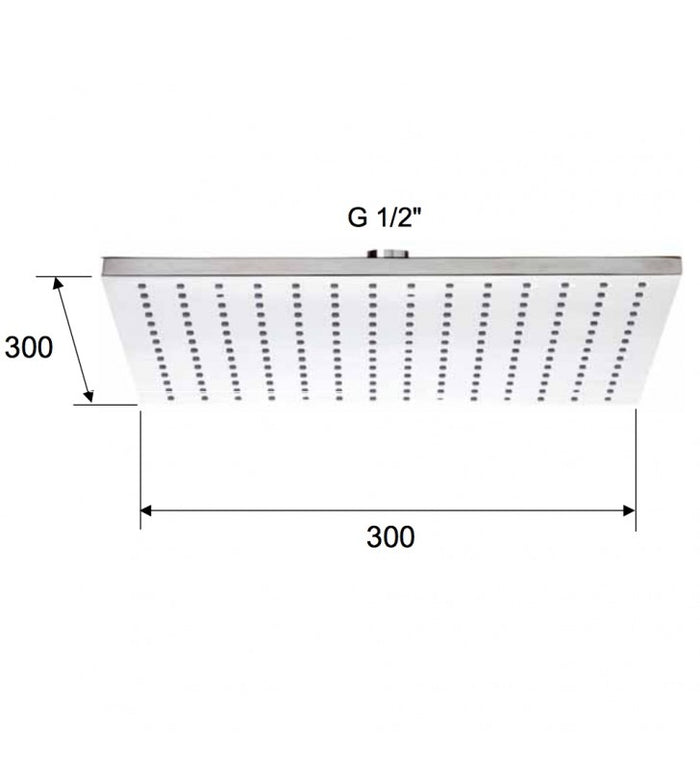 Soffione doccia con getto a cascata cod 75997