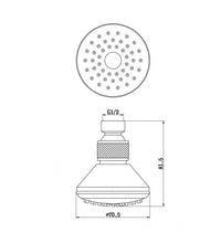 Soffione a snodo anticalcare cod 75590