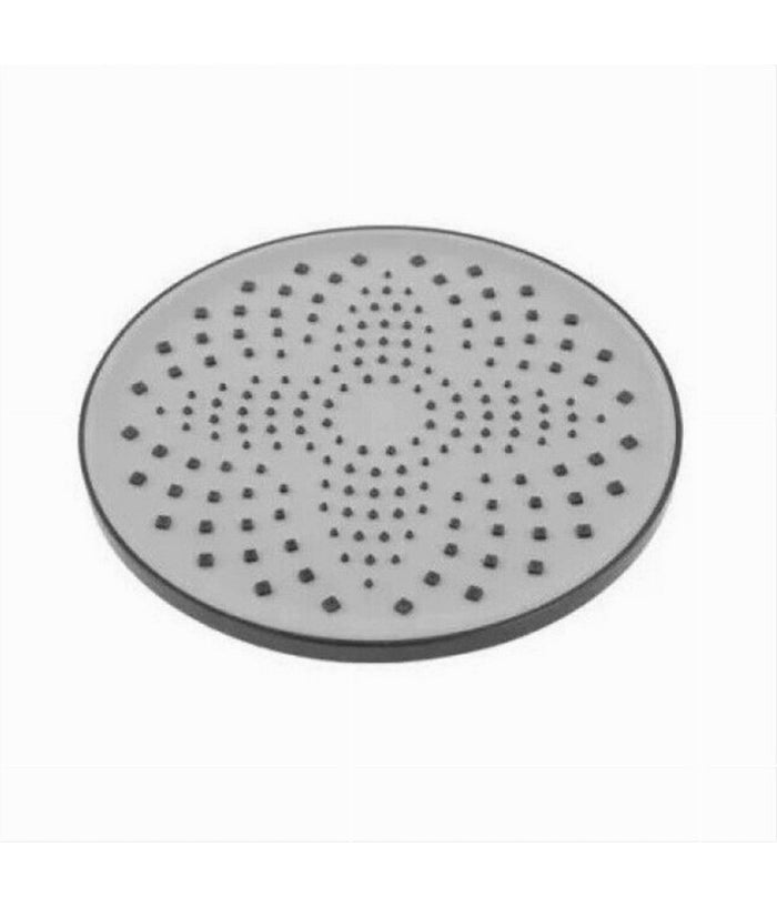 Soffione Doccia Tondo In Abs 22,5 Cm Ugelli Fori Bagno Miscelatore Filtro 87133         