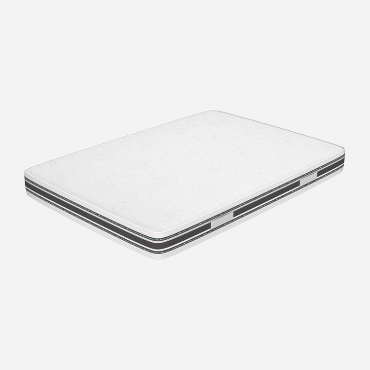 Materasso Una Piazza e Mezza 120x195, alto 22 cm - Memory Foam, Rivestimento Silver, Ergonomico | Sommo