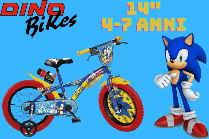 Bicicletta Bambino Dino Bikes SONIC 14 pollici