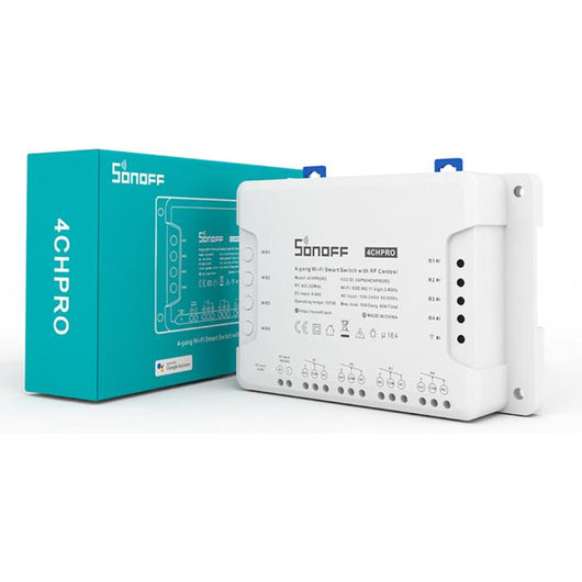 Smart Switch Wi-Fi per il collegamento di 4 apparecchi elettrici 4CHPRO-R3 