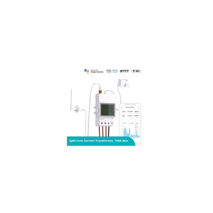 Misuratore di Potenza Smart WiFi POW CT ring 